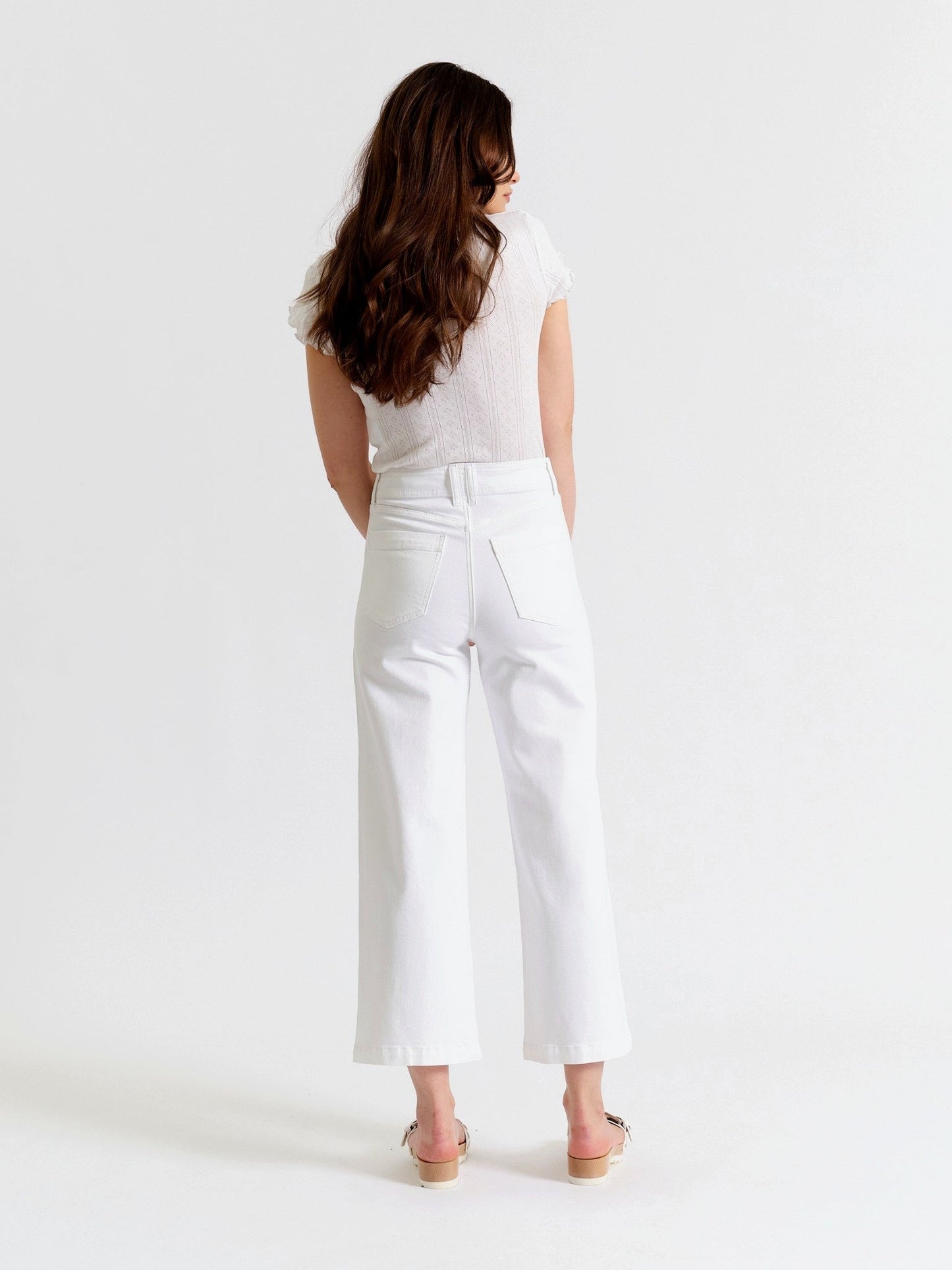 valley girl high rise patchpocket ankle - lamb