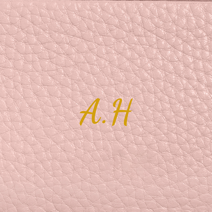 Small Leather Jewellery Box (Blush Nude)