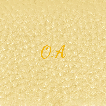 Leather Airpods Case (Butter Yellow)