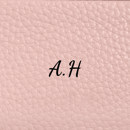 Large Leather Jewellery Box (Blush Nude)
