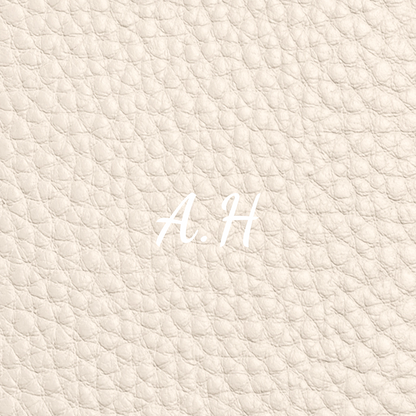 Leather Clutch Pouch (Ivory)