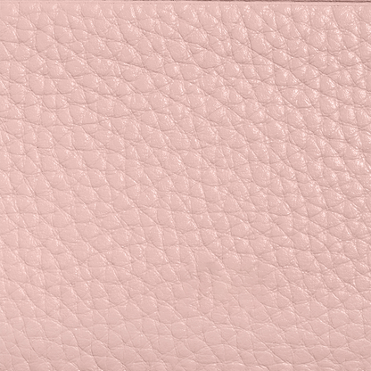 Leather Clutch Pouch (Blush)