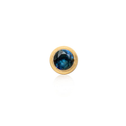 Double Initial Icon - Birthstone (Gold)