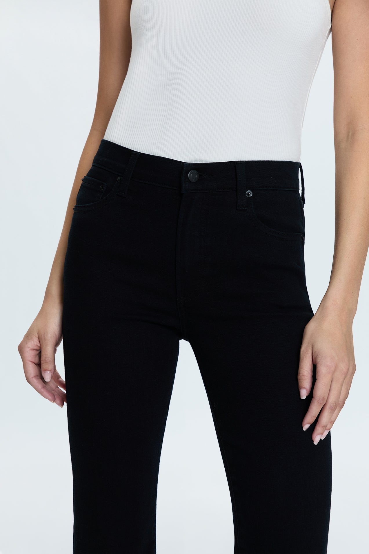 kinsley mid rise ultra flare - noir