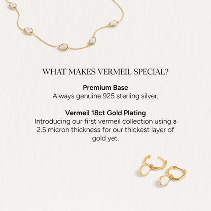 Signature Cut Blue Lapis Necklace (Gold)