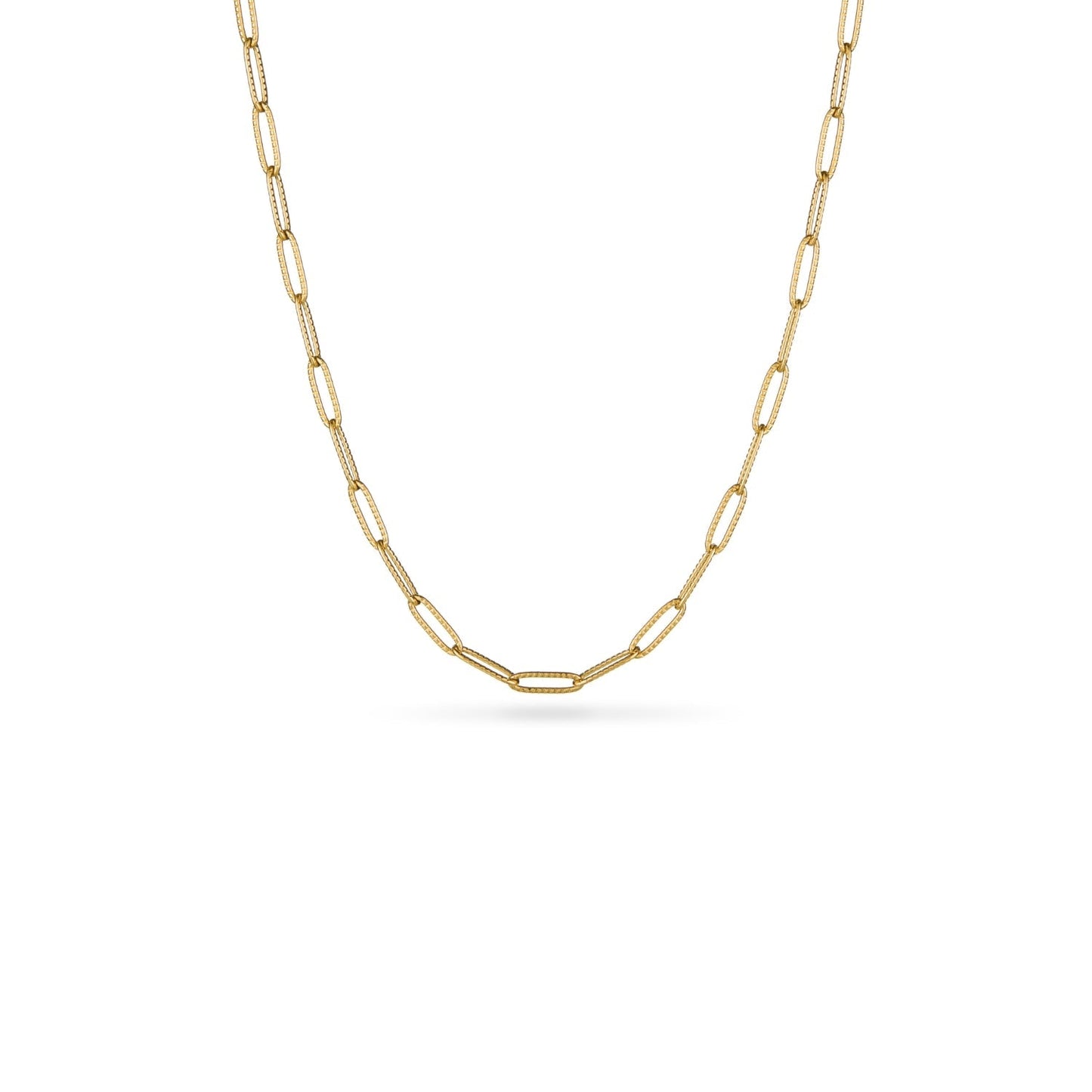 Butter Yellow Quartz Heart Necklace (Gold)