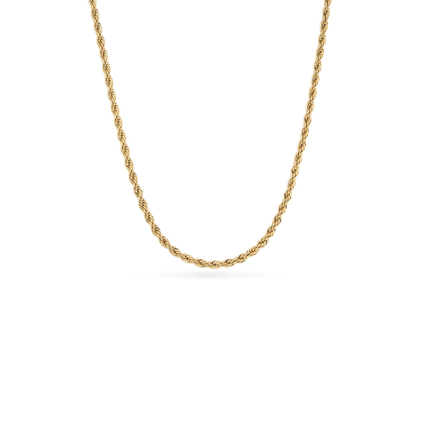 Round Photo Locket Sphere Necklace (Gold)