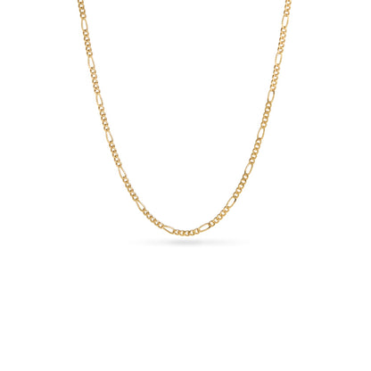 Double Fingerprint Heart Token Necklace (Gold)