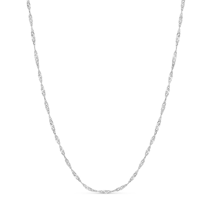 Mother of Pearl Cushion Necklace & Earrings Set (Silver)