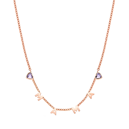 Made Mine Name Necklace (Rose Gold)
