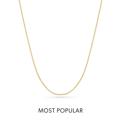 Ocean Charms Sardine Necklace (Gold)