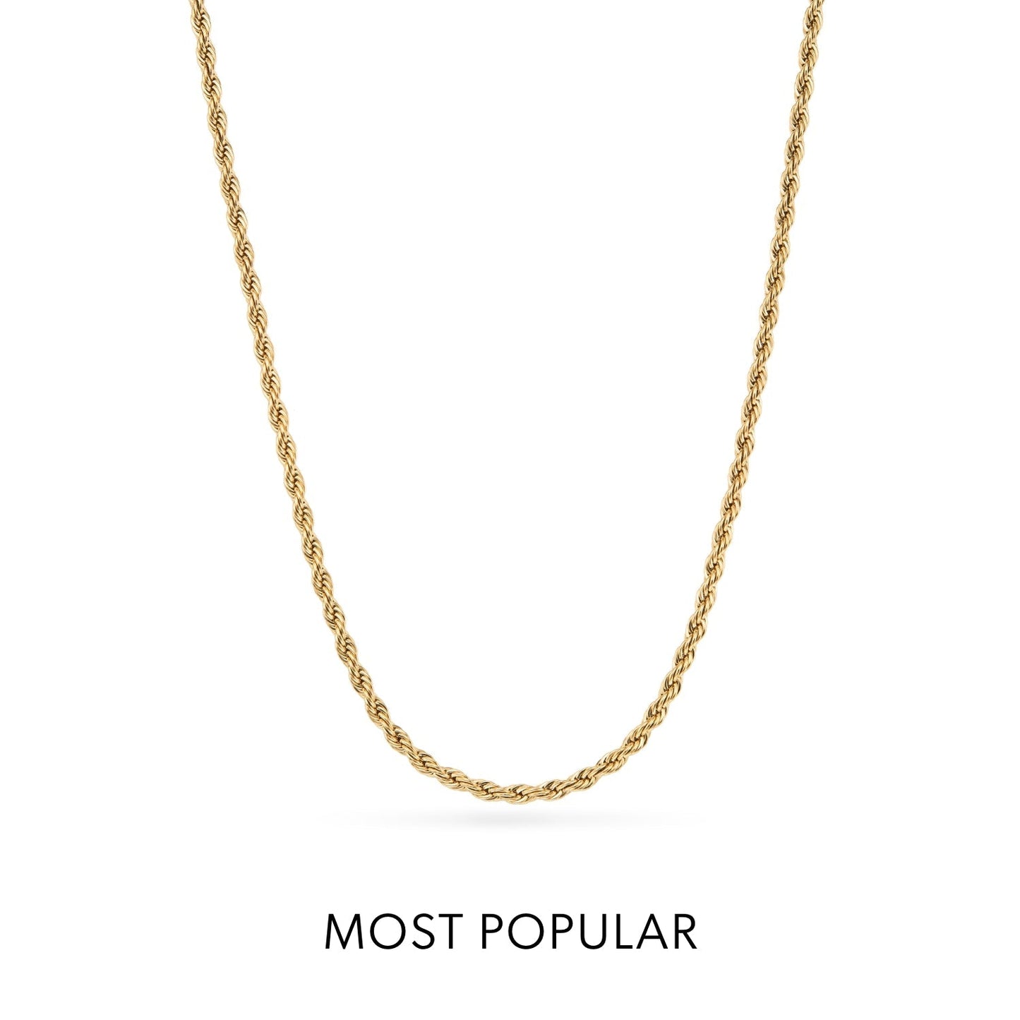 Blue Lace Agate Cushion Necklace (Gold)