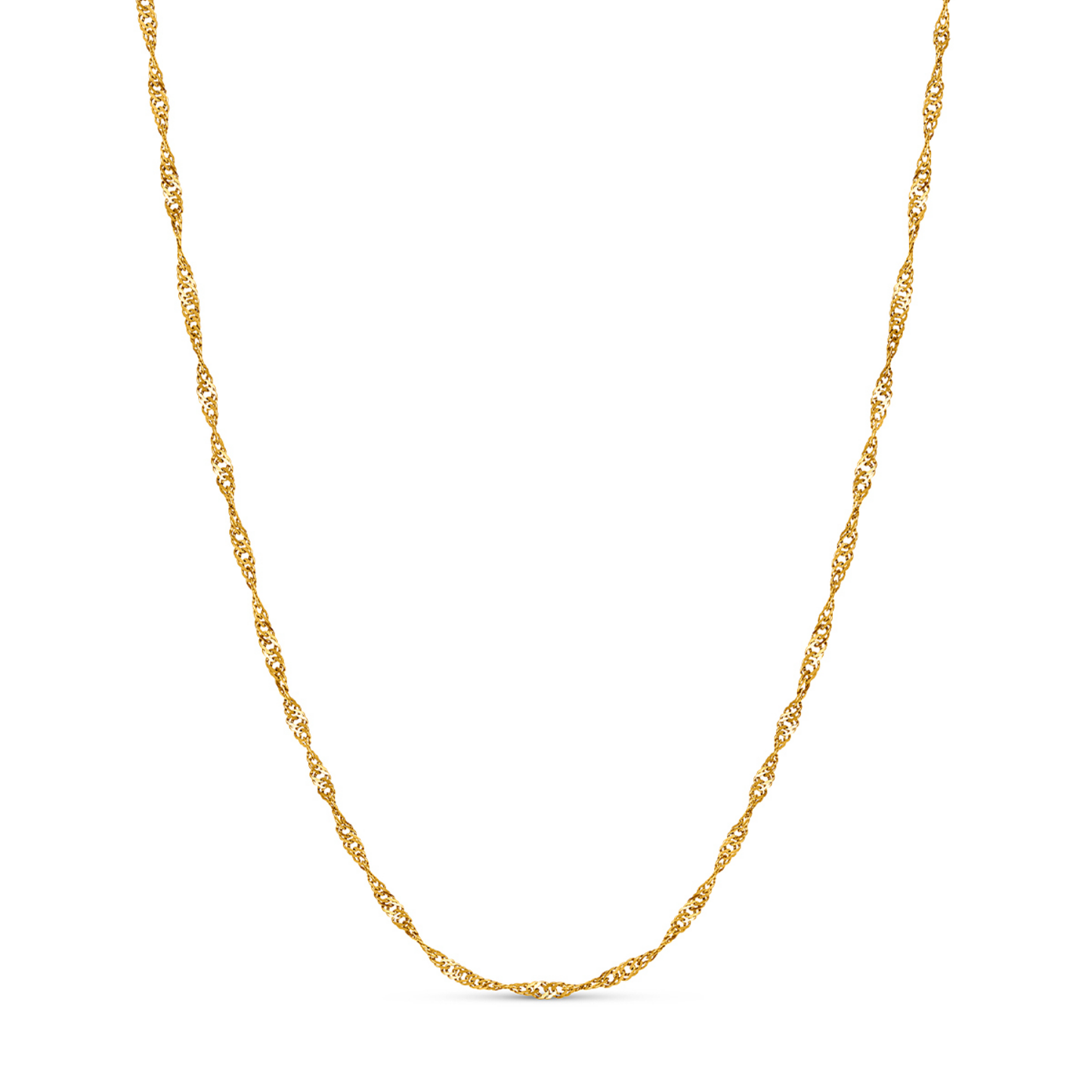 Mother of Pearl Cushion Necklace & Earrings Set (Gold)