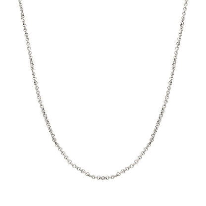 Cursive Name Necklace (Silver)