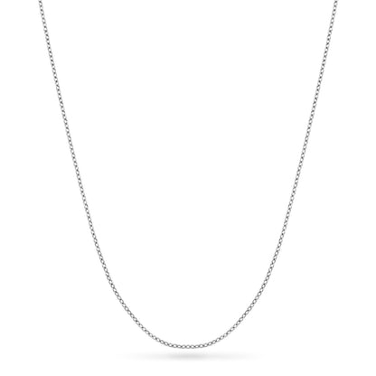 Floating Charm Heart Locket Necklace (Silver)