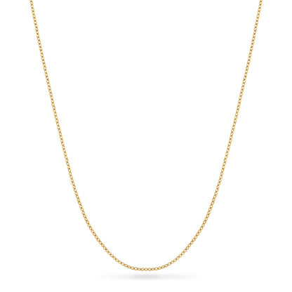 Chocolate Brown Heart Necklace (Gold)