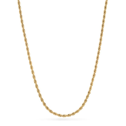 Coin Fingerprint Necklace (Gold)