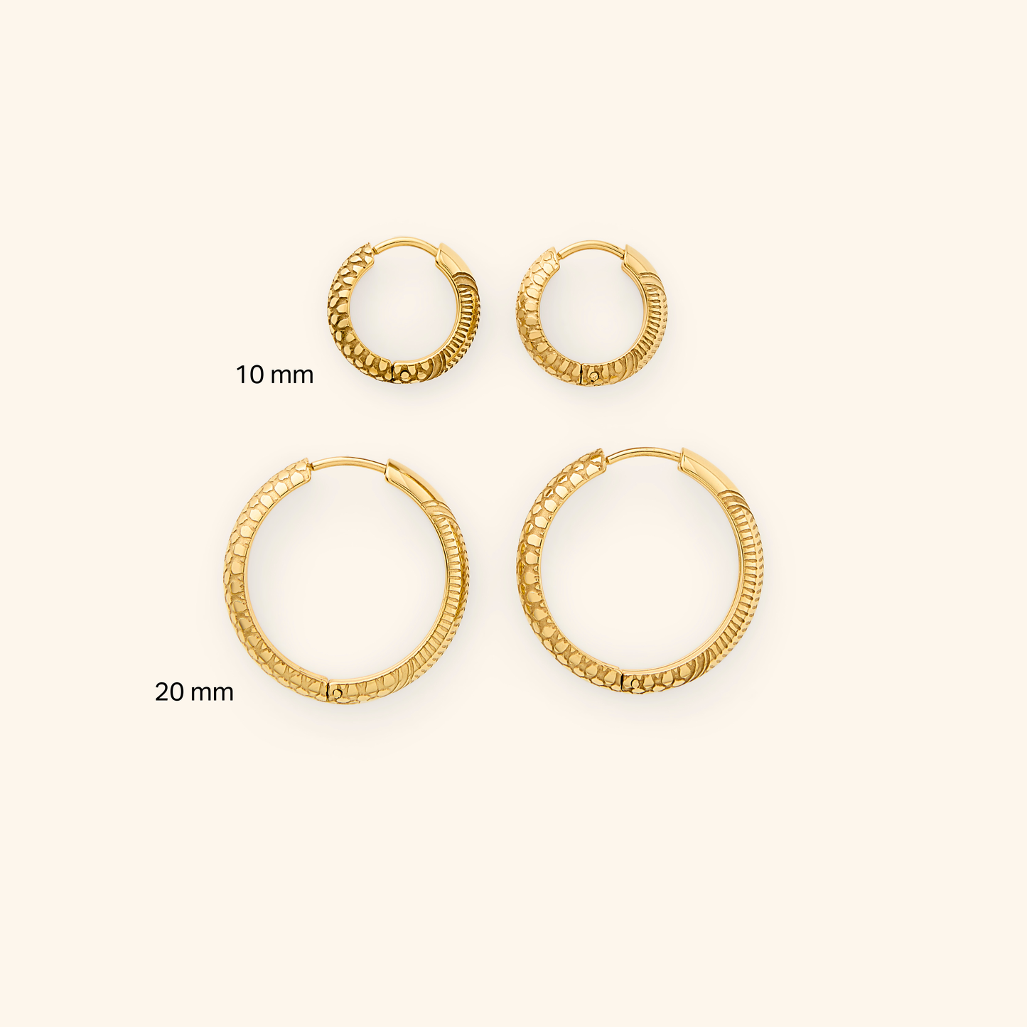 Keffiyeh Mini Hoops