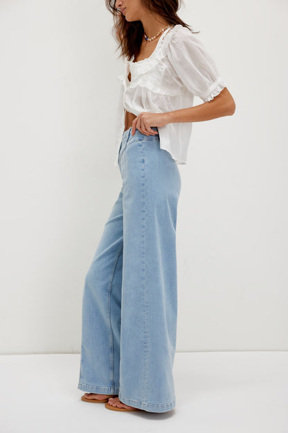 libre wide leg jeans