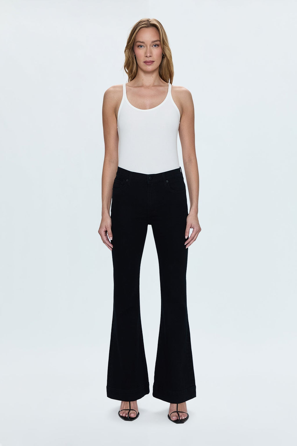 kinsley mid rise ultra flare - noir