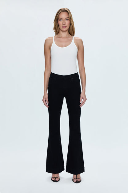 kinsley mid rise ultra flare - noir