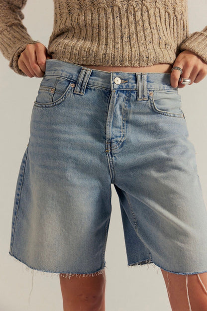 montana short raw hem