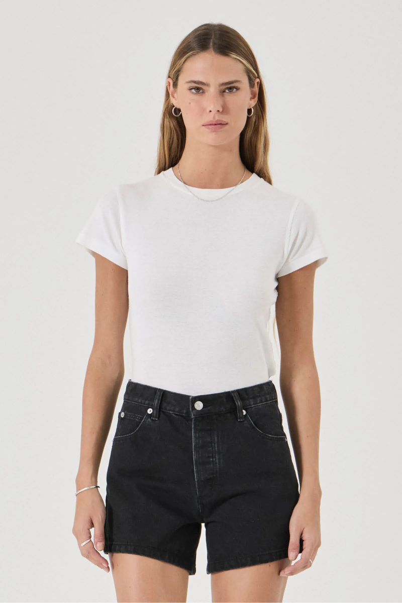 lou shorts opium - black overdye