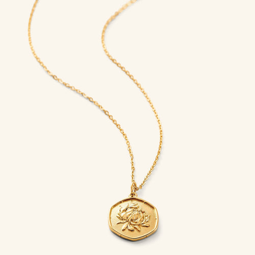 November | Birth Flower Necklace