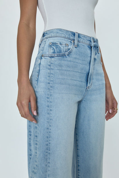 eli high rise barrel jean - sun-kissed