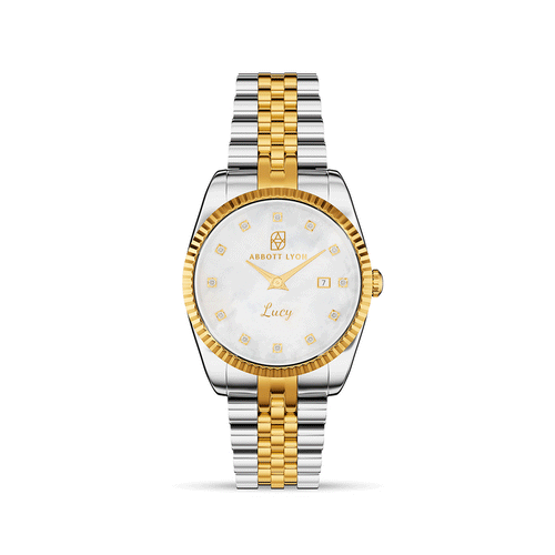 30mm Custom Belgravia Watch (Two Tone)