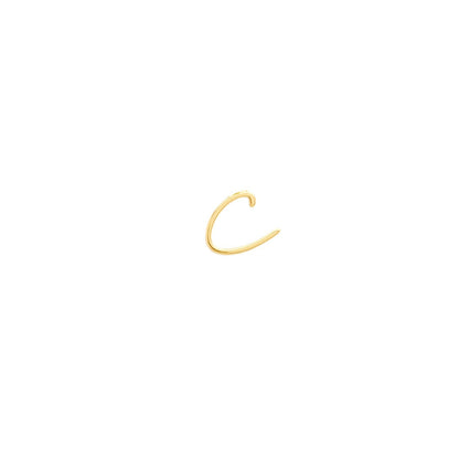 Made Mine Script Letter Bracelet (Gold) - NN