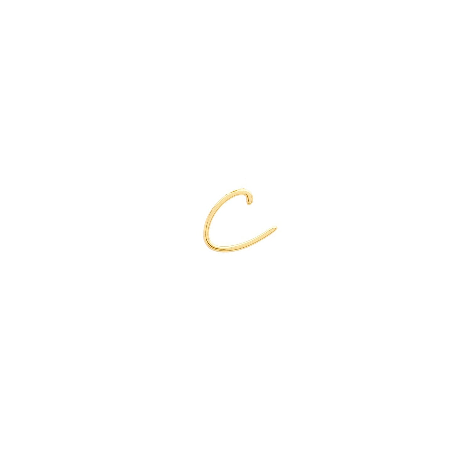 Made Mine Script Letter Bracelet (Gold) - TT