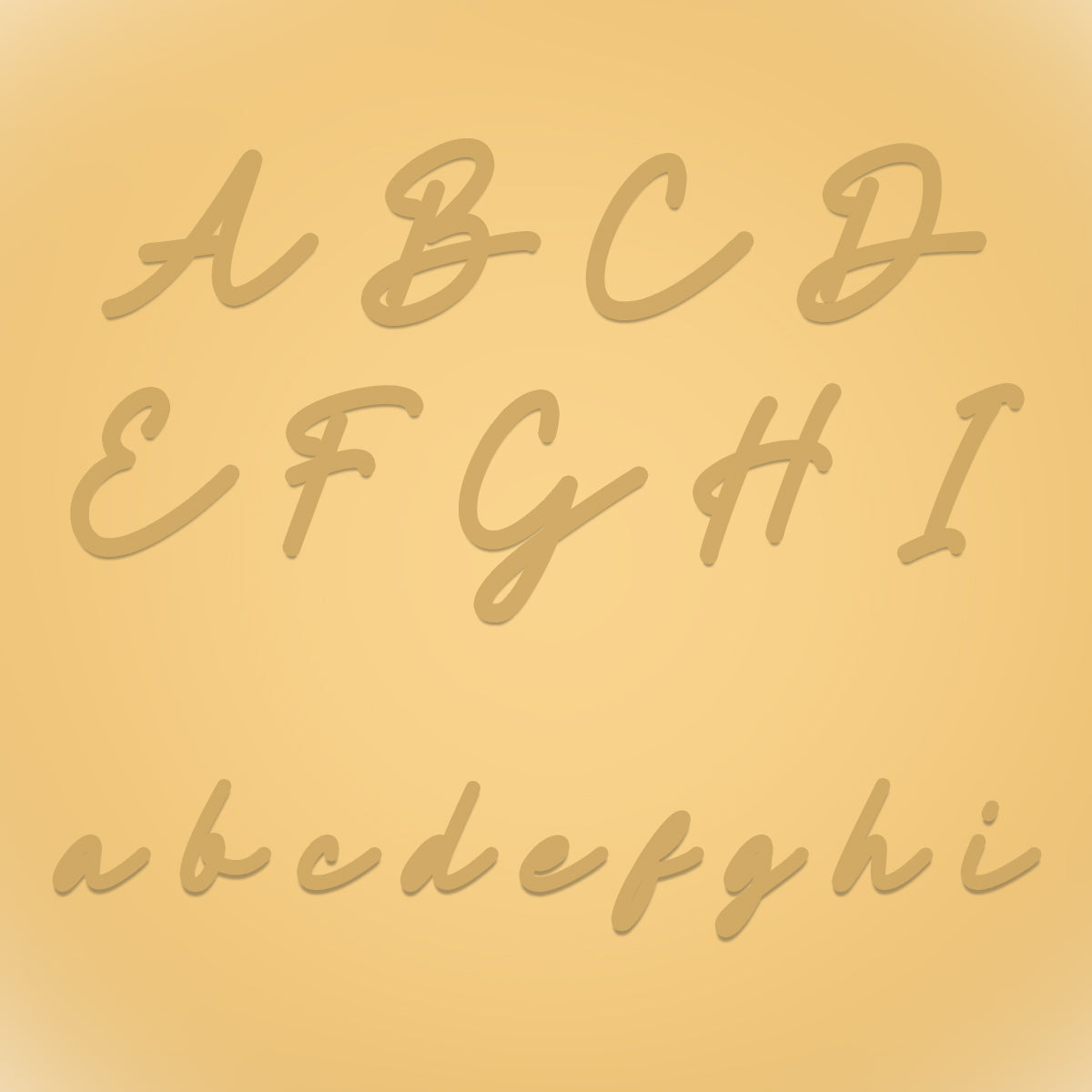 Fingerprint Written In The Stars Tag Necklace (Gold)