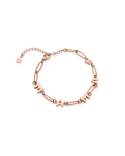 Made Mine Name Bracelet - Rose Gold