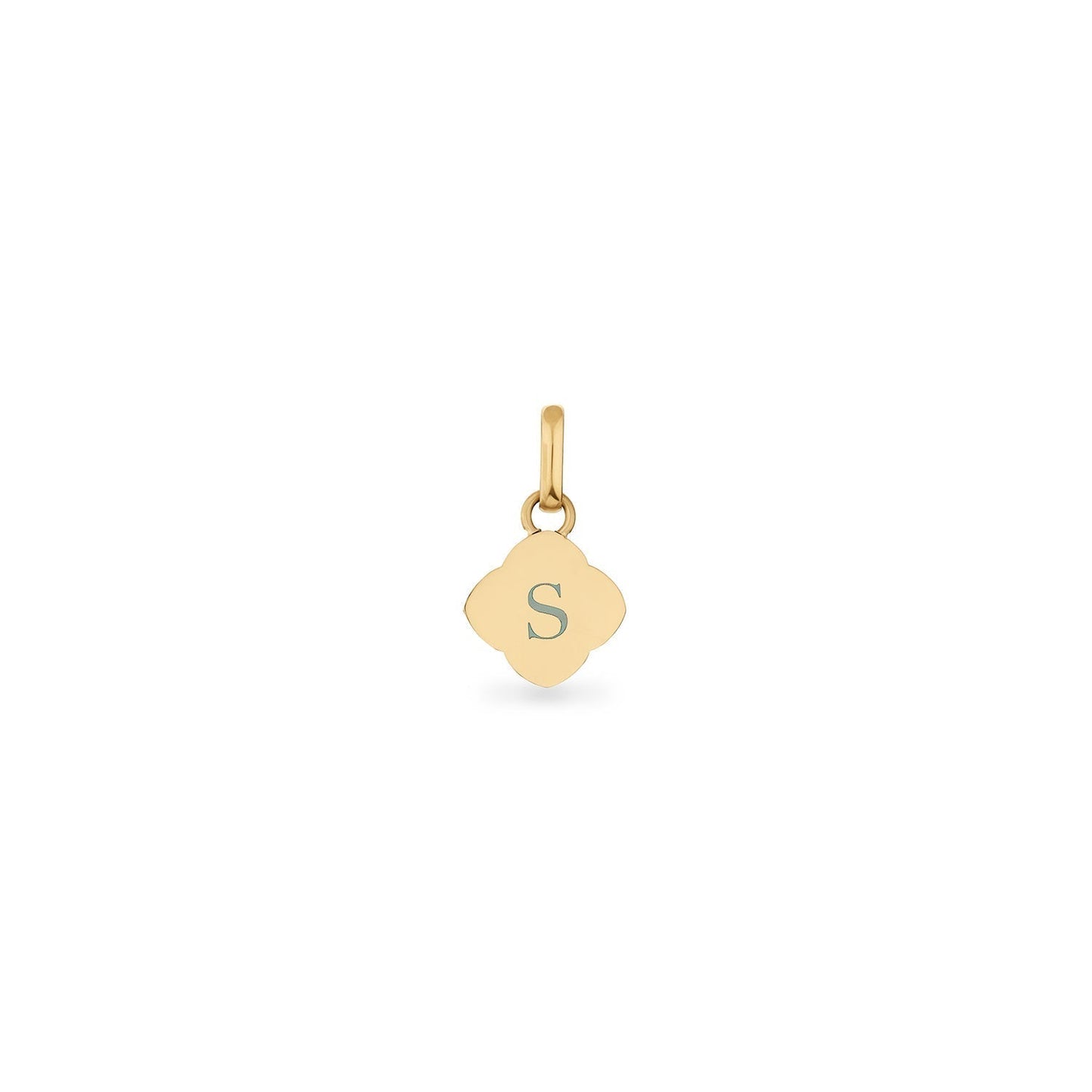 Mother of Pearl Clover Necklace (Gold)