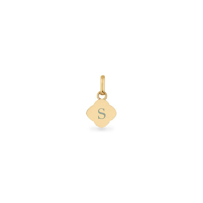Mother of Pearl Clover Necklace (Gold)