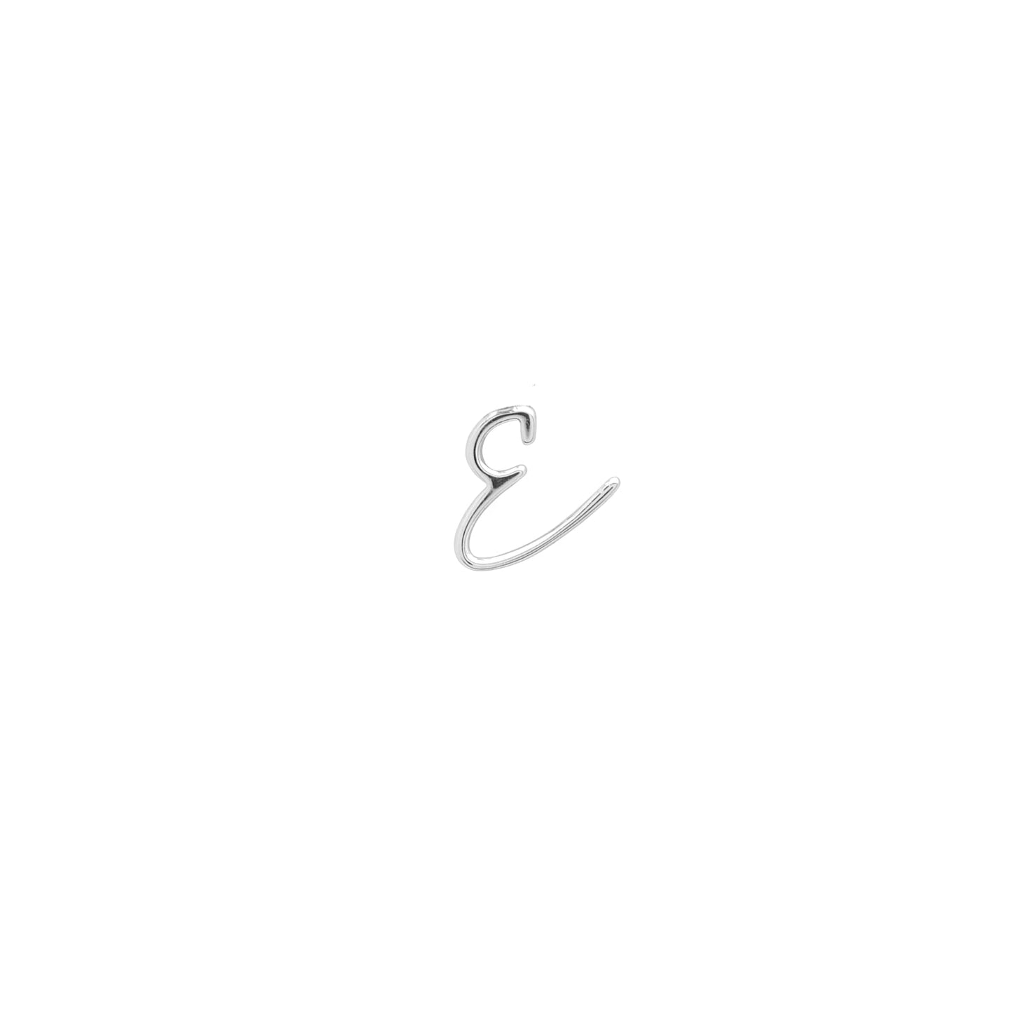 Made Mine Script Letter Bracelet (Silver) - JJ