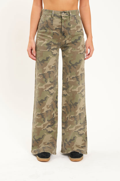far out patch pocket wide leg - hideaway