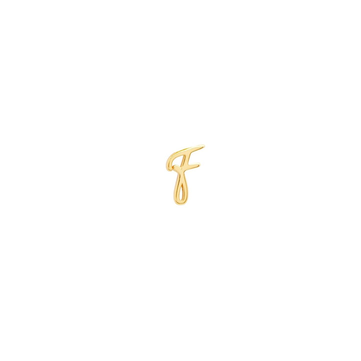 Made Mine Charms - Script Initial Charms (Gold)