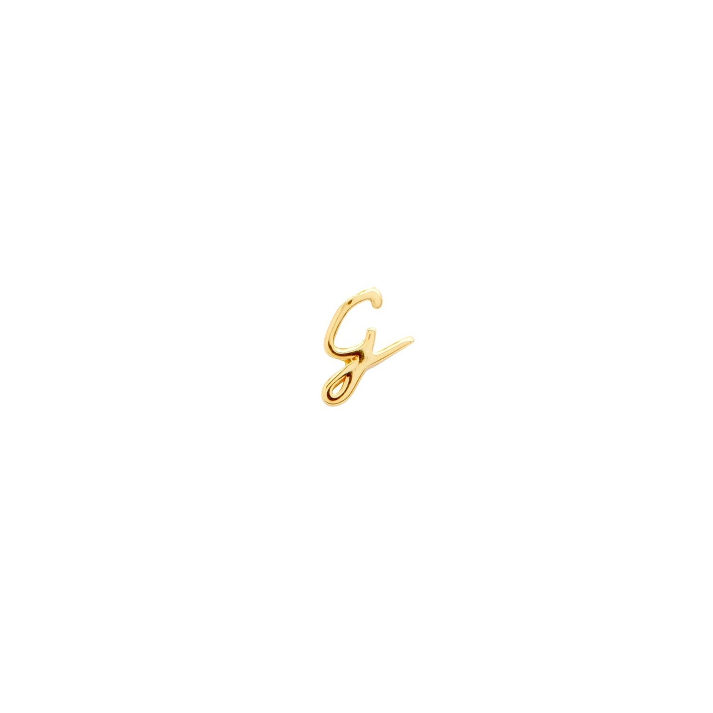 Made Mine Script Letter Bracelet (Gold) - TT