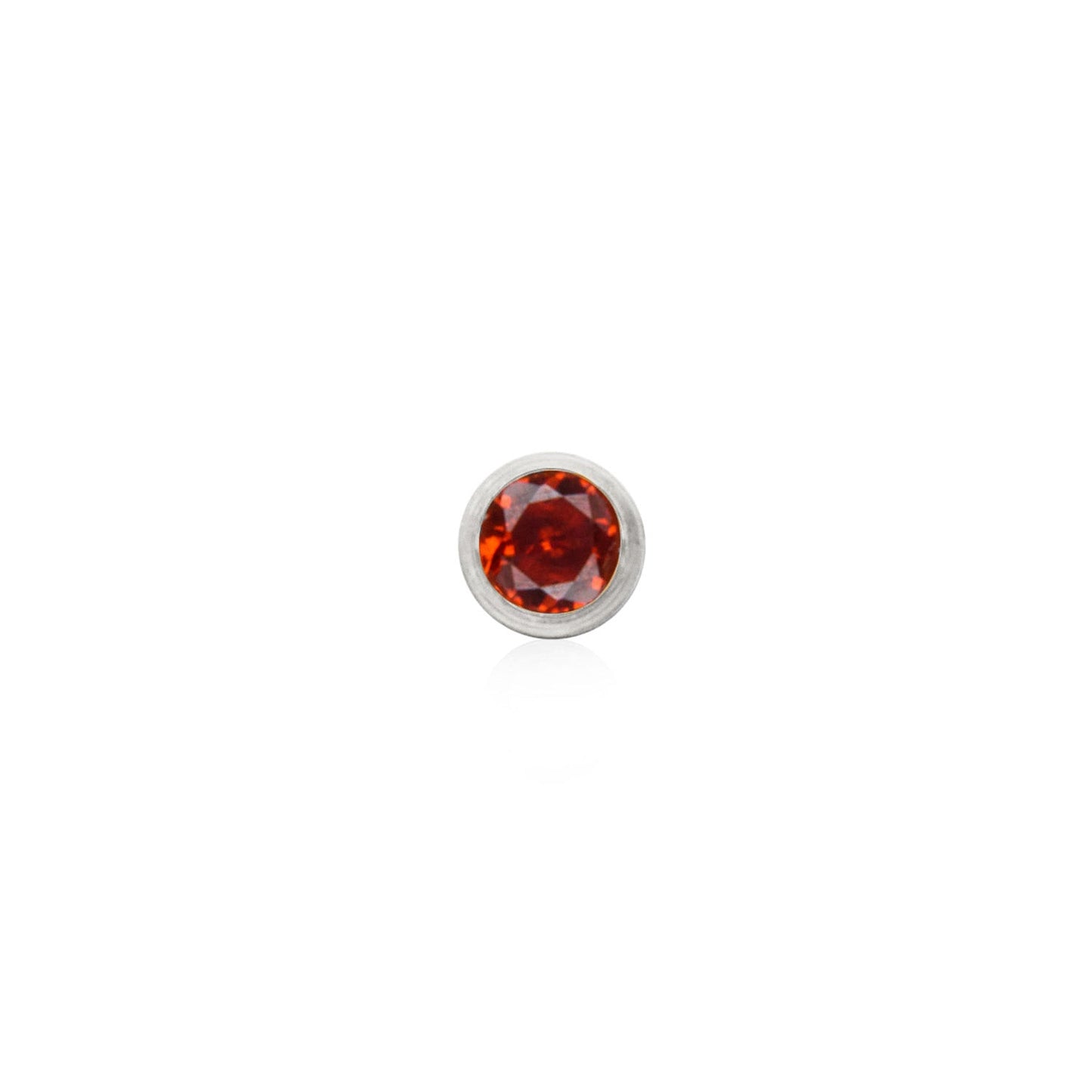 Custom Retro Birthstone (Silver)