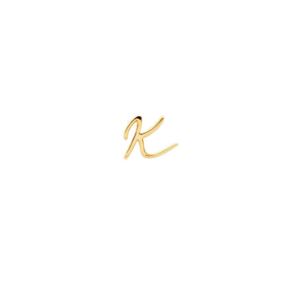 Made Mine Charms - Script Initial Charms (Gold)