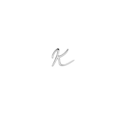 Made Mine Charms - Script Initial Charms (Silver)