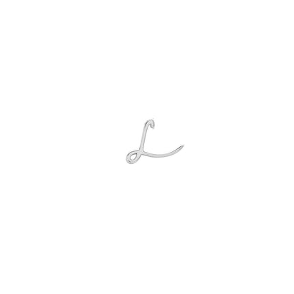 Made Mine Script Letter Bracelet (Silver)