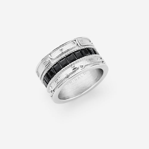 "Perhaps you dislike what's good for you" Stripe Ring