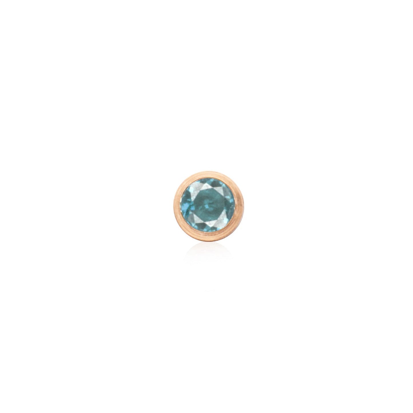 Custom Retro Birthstone (Rose Gold)