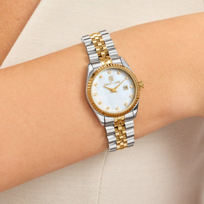 Pearl Belgravia & Bangle Set (Gold)