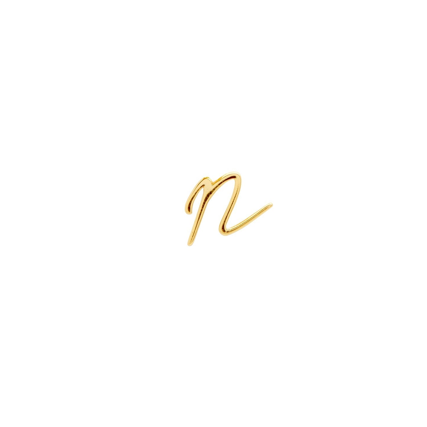 Made Mine Script Letter Bracelet (Gold) - JJ