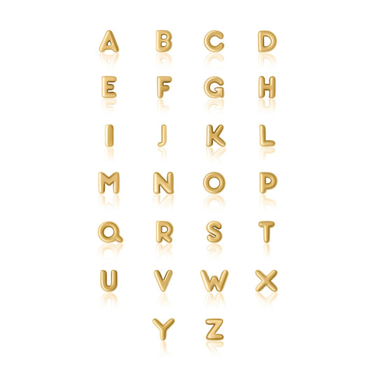 Fixed Charm - Bubble Initial Charm (Gold)