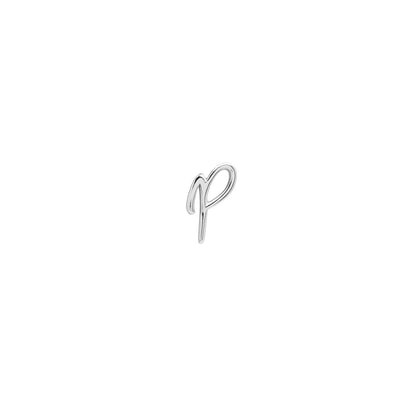 Made Mine Charms - Script Initial Charms (Silver)